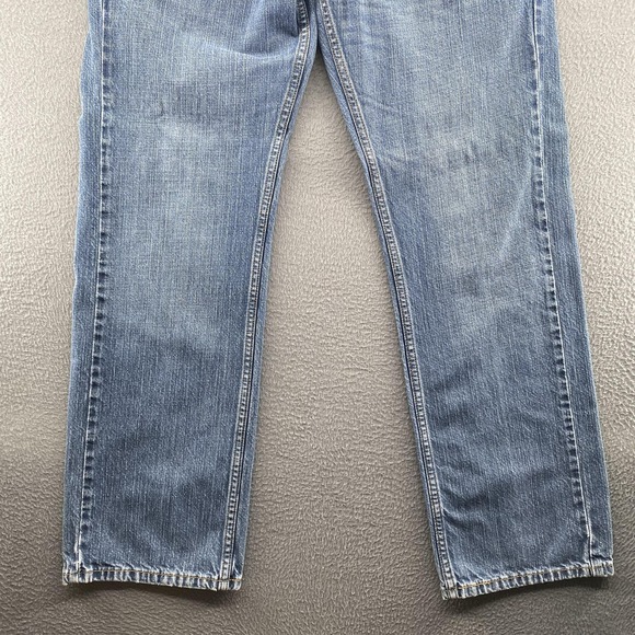 Levis 559 Jeans Mens 32x32 Blue Relaxed Straight Leg Denim Medium Wash Pants - Picture 4 of 12